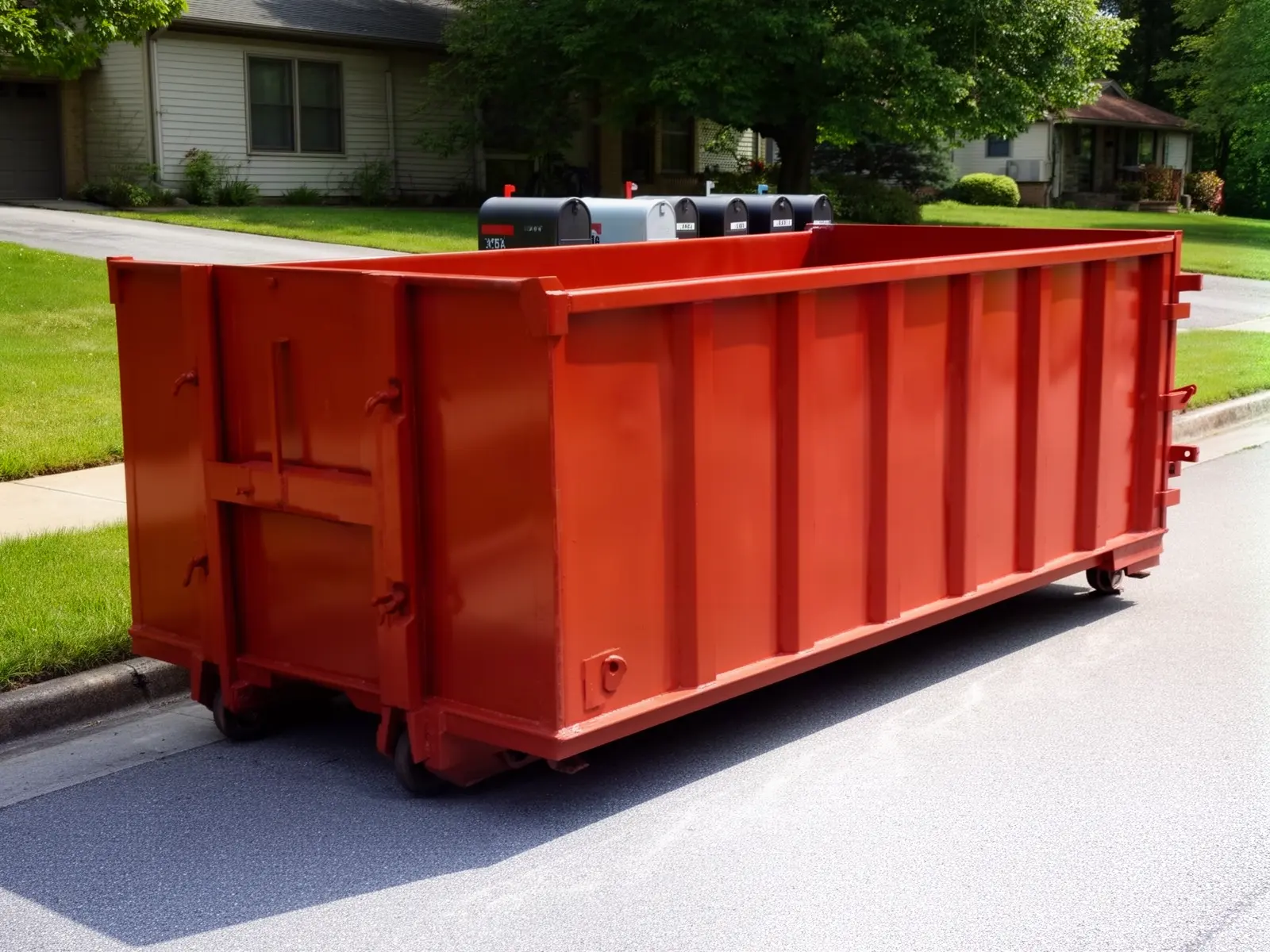 Roll-off dumpster from Reliable Summit Dumpster Rental in Memphis, TN